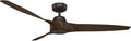 Hunter Fan 60 inch Ceiling Fan with No Light, Outdoor or Indoor White Black Ceiling Fan with 3 Blades for Porch, Living Room, Office, Kitchen, Garage (Renewed)