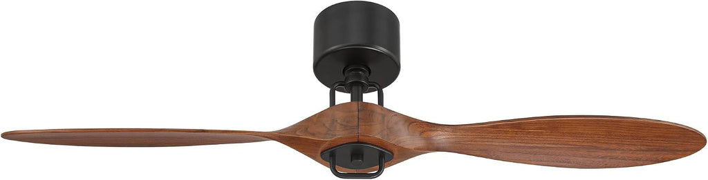 Casa Vieja 56' Longbow Black and Walnut Indoor/Outdoor Ceiling Fan
