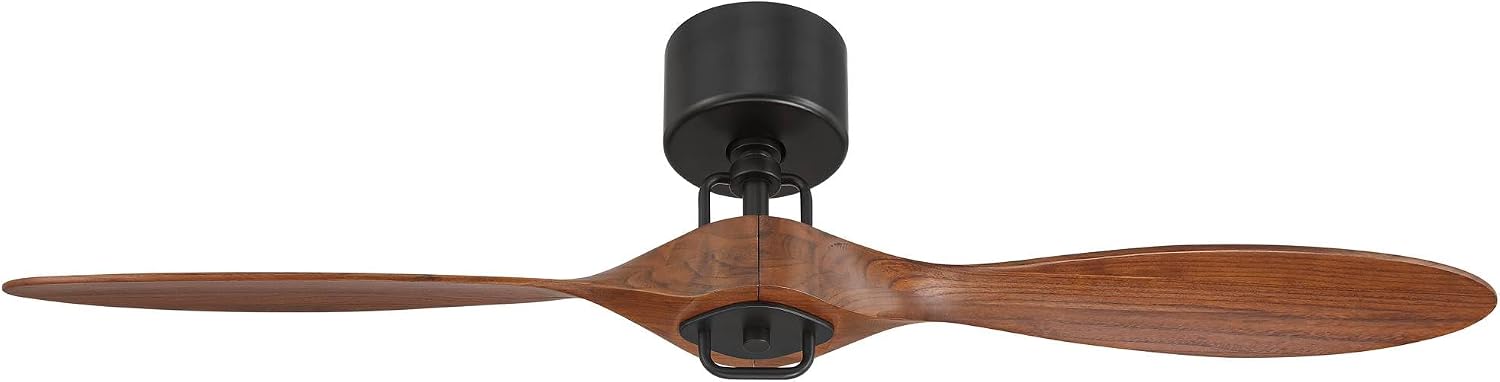 Casa Vieja 56' Longbow Black and Walnut Indoor/Outdoor Ceiling Fan