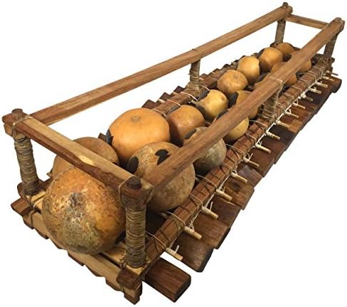 West African Professional Bala with Gum Rubber Mallets - C Major Pentatonic - Professional Marimba from Mali