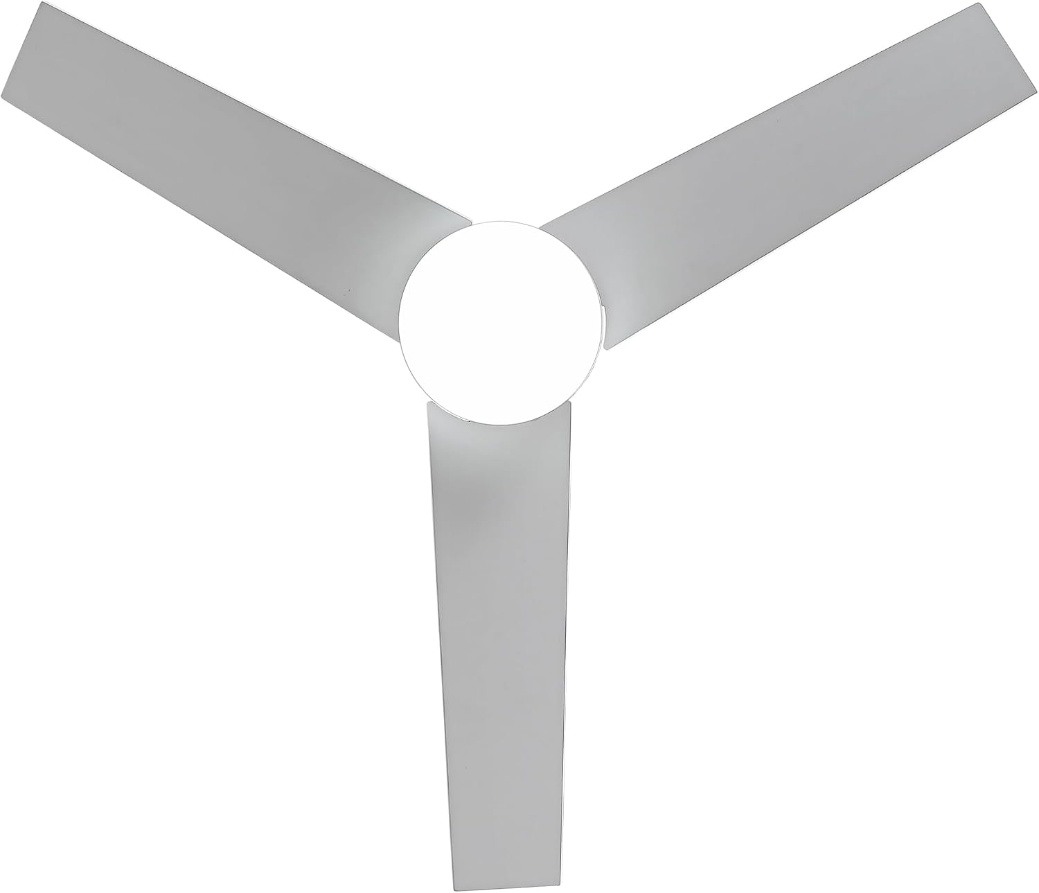 Low Profile Ceiling Fans with Lights and Remote, 48 Inch Bedroom Ceiling Fans Flush Mount, Indoor/Outdoor Fans for Patios, Reversible 3 Blades, Noiseless, Color Temp Adjusted, DOE ETL Tested (White)