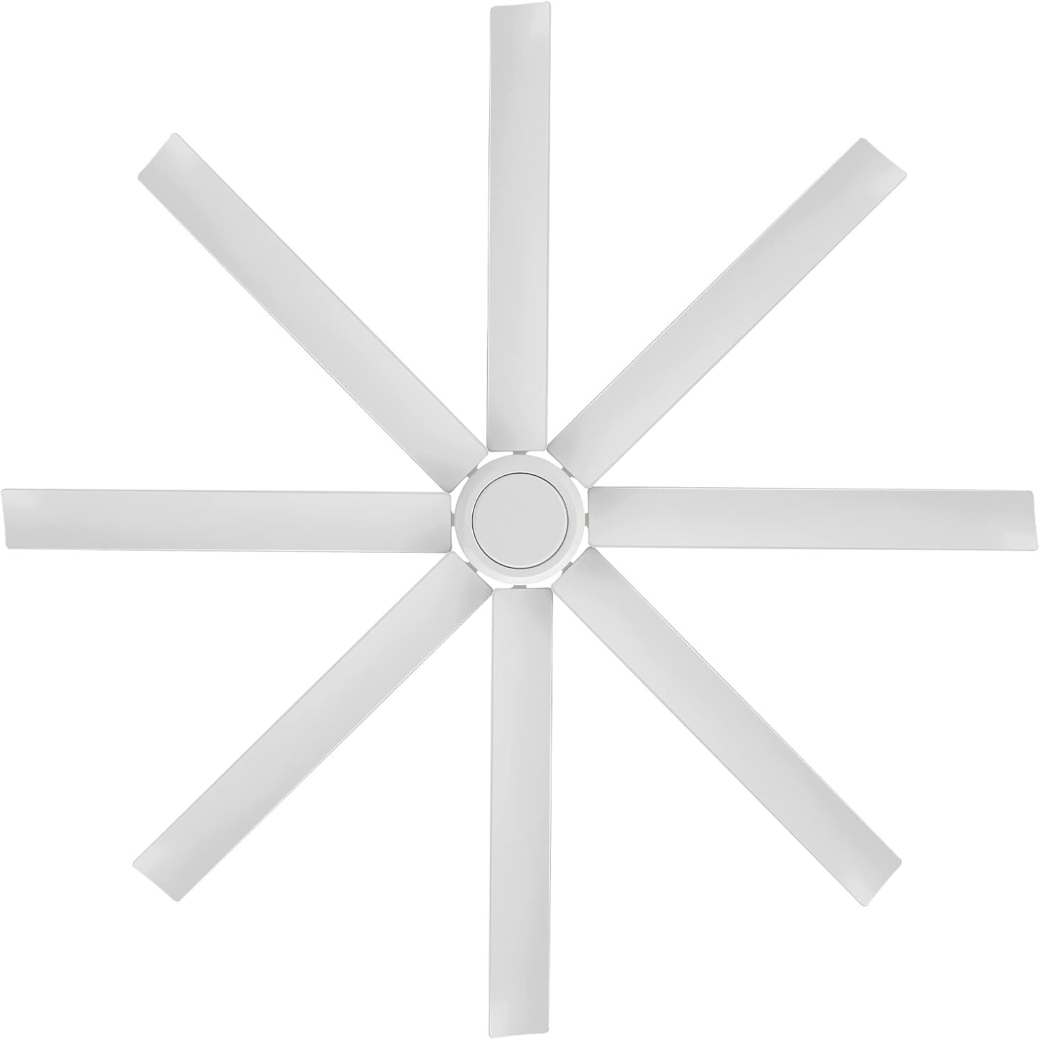 WAC Lighting F-064-MW Mocha XL 66' Outdoor Ceiling Fan & Remote, Matte White