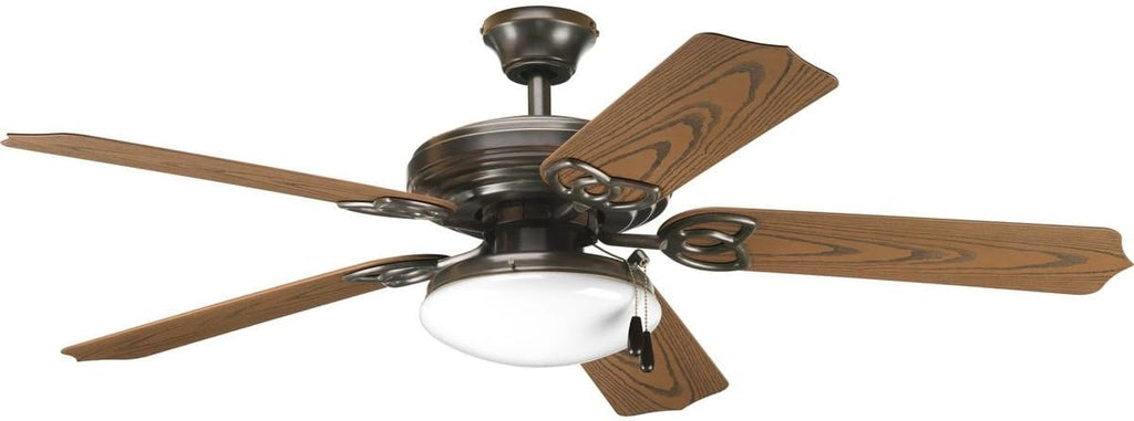 Progress Lighting AirPro Collection 52'' Five-Blade Indoor/Outdoor Ceiling Fan