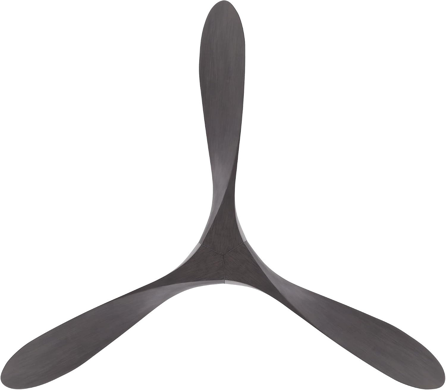 WAC F-089-BN/EB Malibu 70' Outdoor Ceiling Fan with Remote, Brushed Nickel Ebony