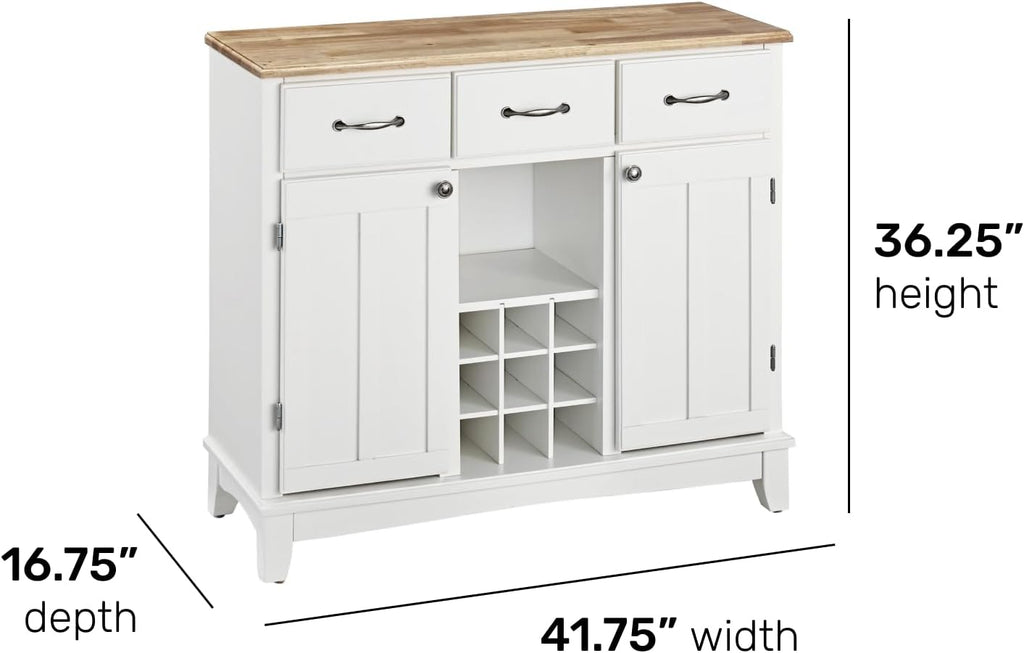 Homestyles Buffet of Buffets Off-White Buffet Server