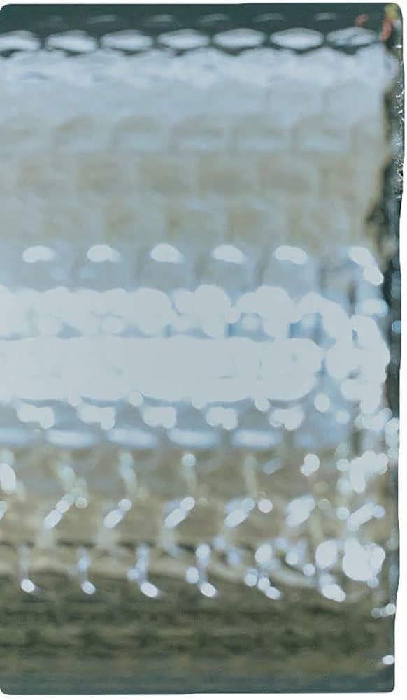 Reflective Foil Insulation Poly-Air Foam Radiant Barrier Bubble Film Heat Blocker RV Window No Tear for Winter Weatherproof Attics Windows Garages RV's Ducts (R8/FIRE Rated/Weatherproof) 24in x 100ft