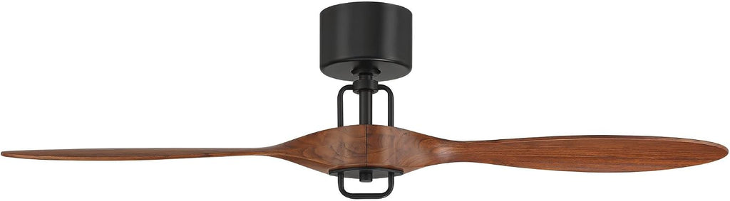 Casa Vieja 56' Longbow Black and Walnut Indoor/Outdoor Ceiling Fan