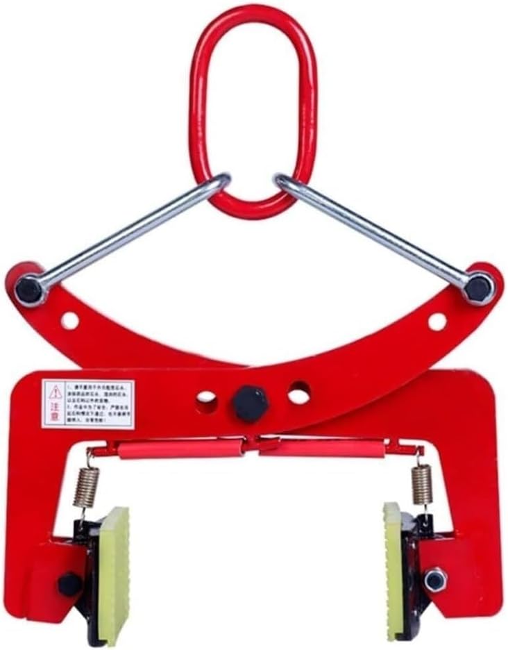 Granite Slab Lifting Clamp Heavy Duty Stone Scissor Lifter Clamp for Marble Concrete Blocks Slate Sheets(6 inch)
