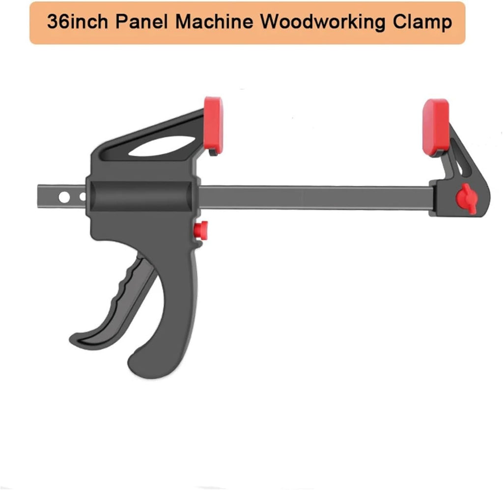 1pcs Woodworking Clamp G-type Heavy Duty Thickened Adjustable Tool Black Quickly Trigger ﻿(Black 36inch)