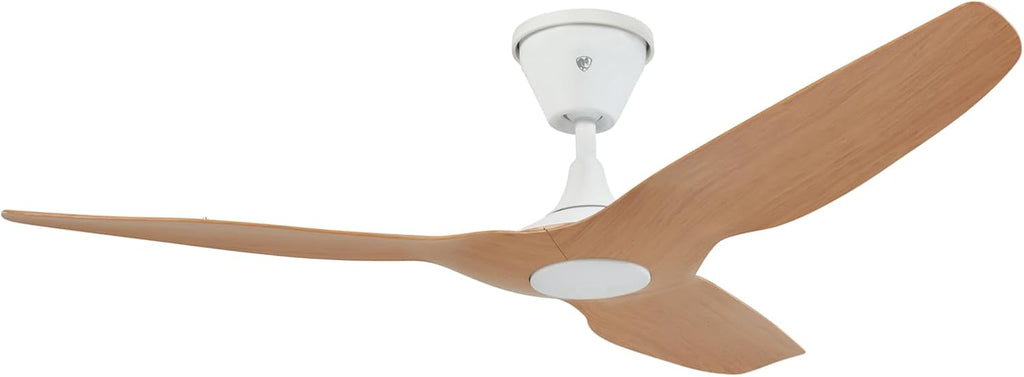 Big Ass Fans - Haiku Coastal - Marine/Coastal Grade Smart Outdoor Ceiling Fan with Remote Control, 2700K Dimmable LED, Universal Mount with 5' Extension Tube