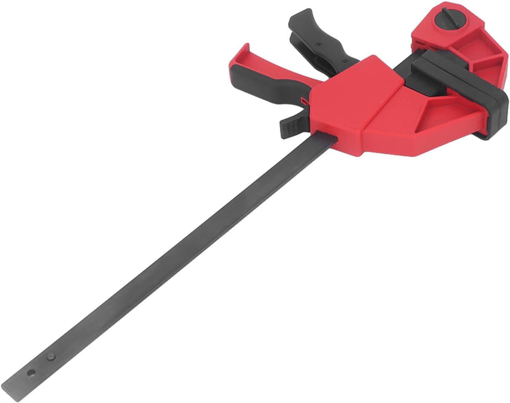 12 Inch Heavy Duty Bar Clamp 235kg Clamping Force with Fast Change Spreader Function for Woodworking Construction and DIY Projects Reinforced Nylon Steel Design