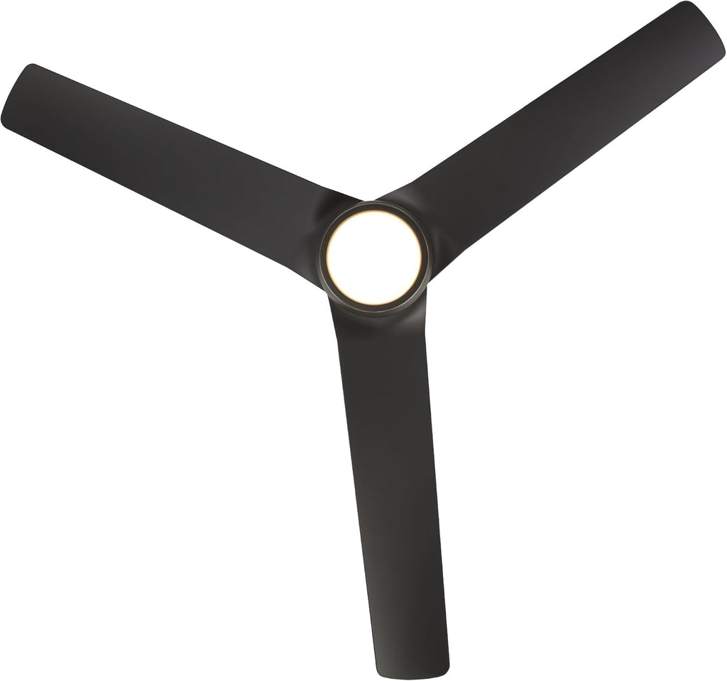 WAC Lighting F-001L-OB Mocha 54' Outdoor Ceiling Fan with LED Lights & Remote, Oil Rubbed Bronze