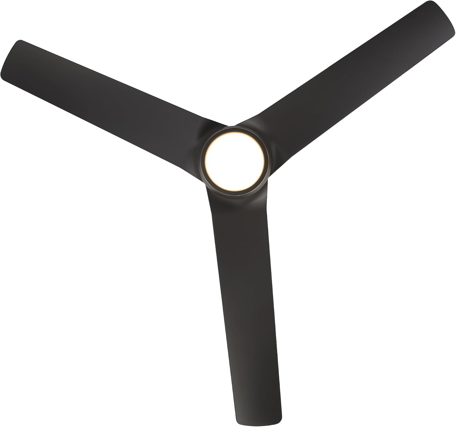 WAC Lighting F-001L-OB Mocha 54' Outdoor Ceiling Fan with LED Lights & Remote, Oil Rubbed Bronze