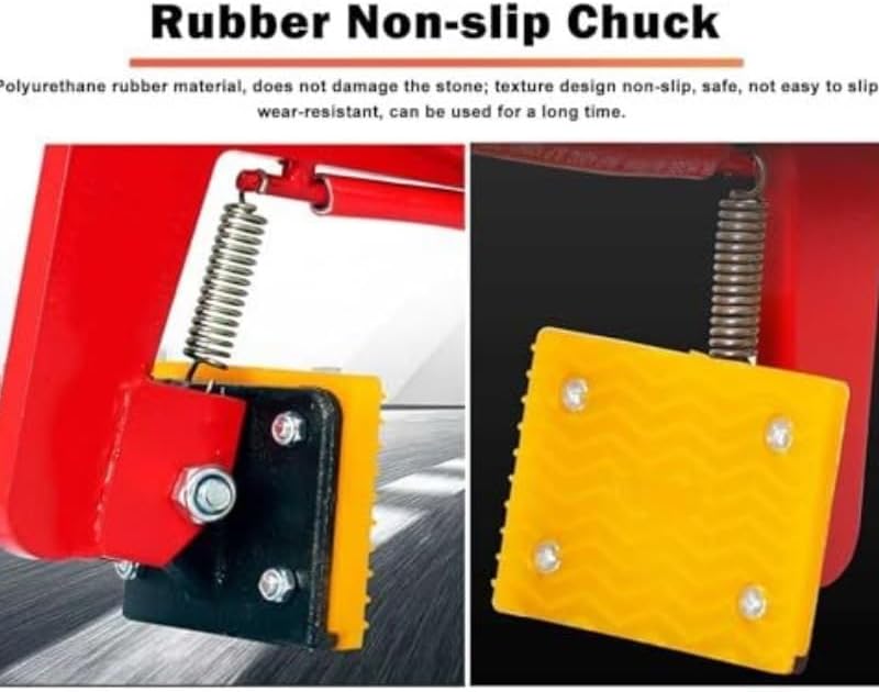 clamps Granite Slab Lifting Clamp Heavy Duty Stone Scissor Lifter Clamp of Marble, Concrete Blocks, Slate Sheets, Curb Stones vertical(26inch)