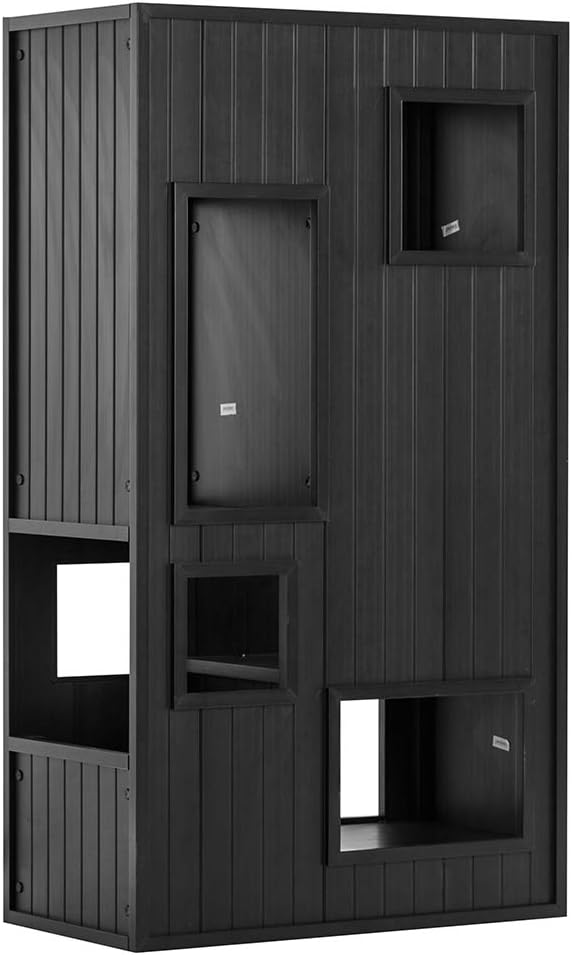 New Age Pet ECOFLEX Kitty Kase Cat Tree Play Tower, Espresso (EHKKS13-02)