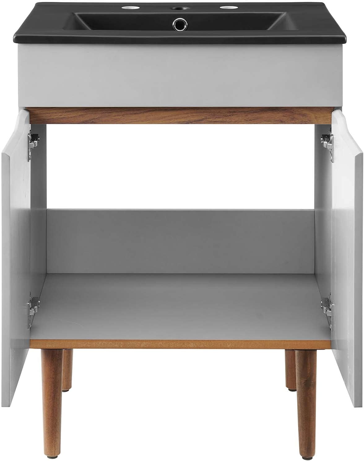Sink Vanity Cabinet, Wood, Grey Gray Black, Modern Contemporary, Hotel Bedroom Bathroom Master Suite