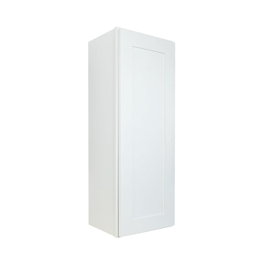 Hollywood Fabiani Design Wall Kitchen Cabinet 15 in. W x 12 in. D x 42 in. H in Shaker White Ready to Assemble