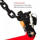 Stone Clamp,2866lb/1300kglb Heavy Duty Steel Clamp,108cm/42.5in Jaw Opening,Adjustable Jaws,for Lifting and Transporting Wood and Stone(Size:32in)