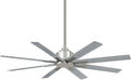 MINKA-AIRE Xtreme H2O 52' Outdoor Ceiling Fan F896-52-BNW - Brushed Nickel Wet