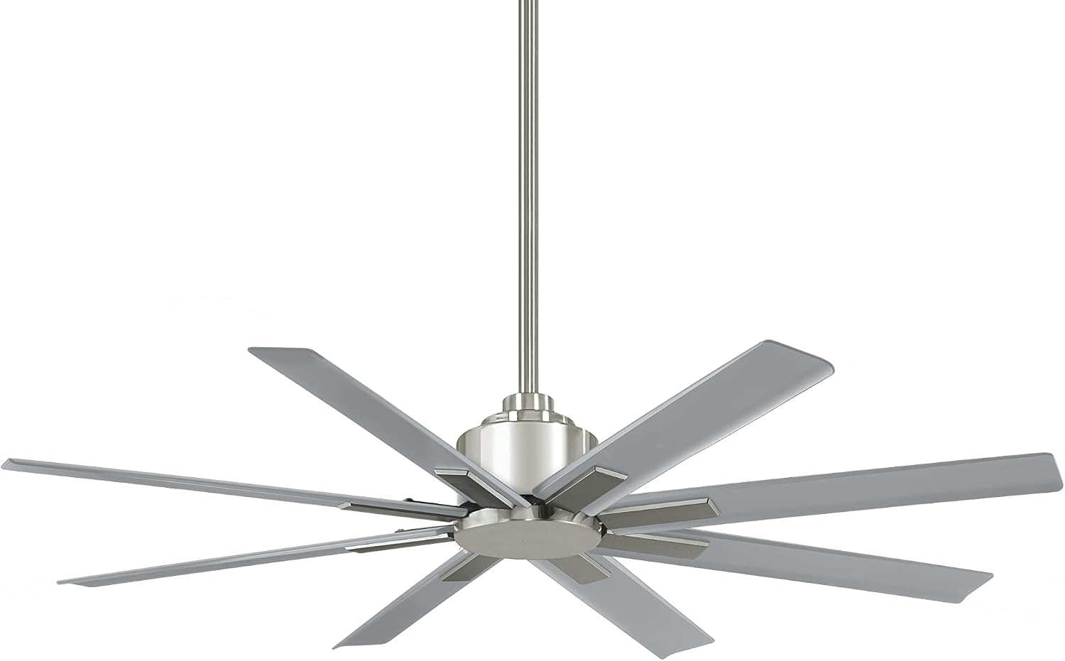 MINKA-AIRE Xtreme H2O 52' Outdoor Ceiling Fan F896-52-BNW - Brushed Nickel Wet