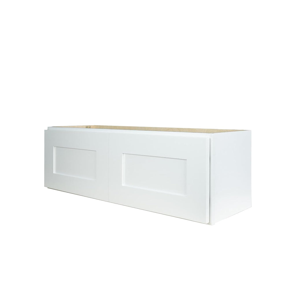 Hollywood Fabiani Design Wall Kitchen Cabinet 36 in. W x 12 in. D x 12 in. H in Shaker White Ready to Assemble