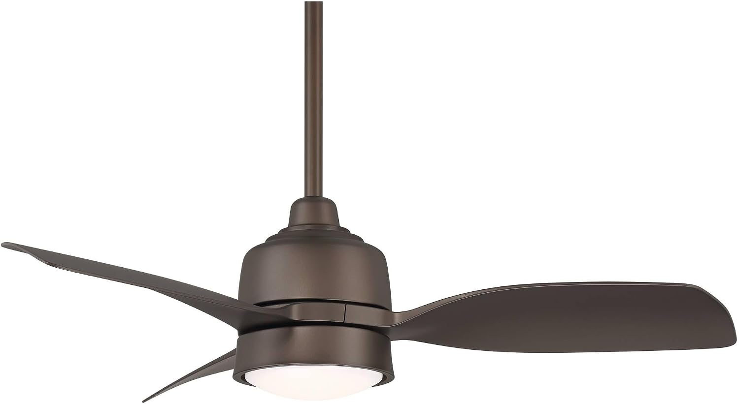 Casa Vieja 36' Verdin Modern Indoor Outdoor Ceiling Fan 3 Blade LED Light Remote Control Emperial Bronze Finish Brown Blades Bedroom Living Room Kitchen Garage Dining Damp Rated Decorative Dimmable