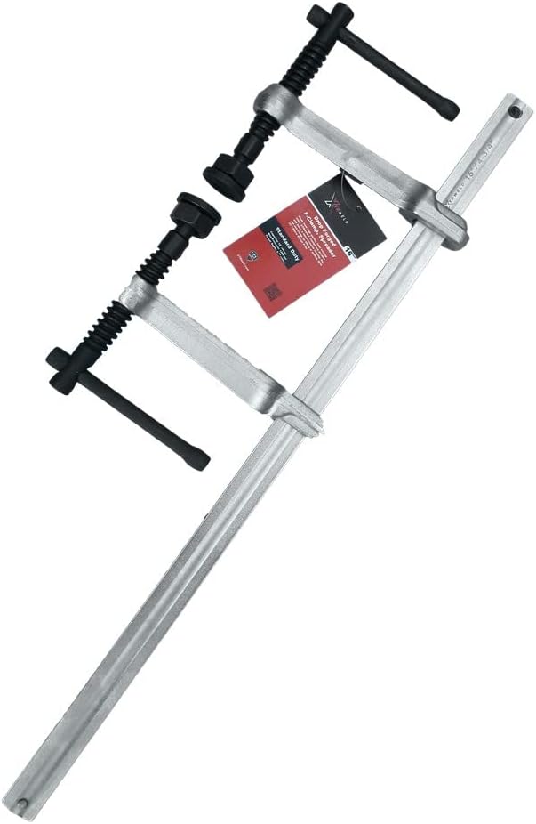 TCSB481200SD XTRweld Clamp, Spreader Bar, 3-Pc Swivel Pads, 48', Steel Chrome
