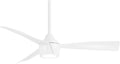 MINKA-AIRE Skinnie 44' Outdoor LED Ceiling Fan F625L-WHF - Flat White