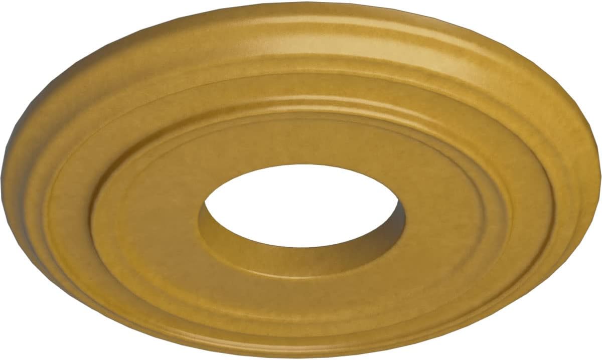 Ekena Millwork Classic Ceiling Medallion, Iridescent Gold
