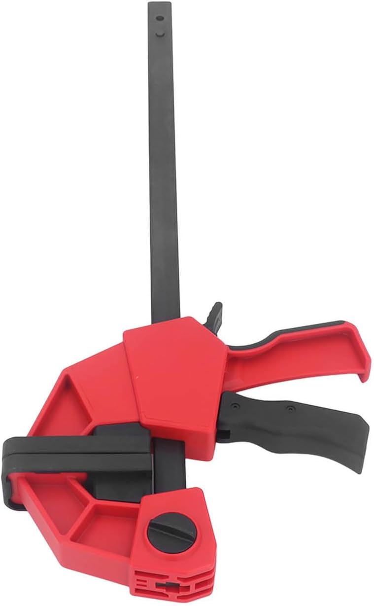 12 Inch Heavy Duty Bar Clamp 235kg Clamping Force with Fast Change Spreader Function for Woodworking Construction and DIY Projects Reinforced Nylon Steel Design