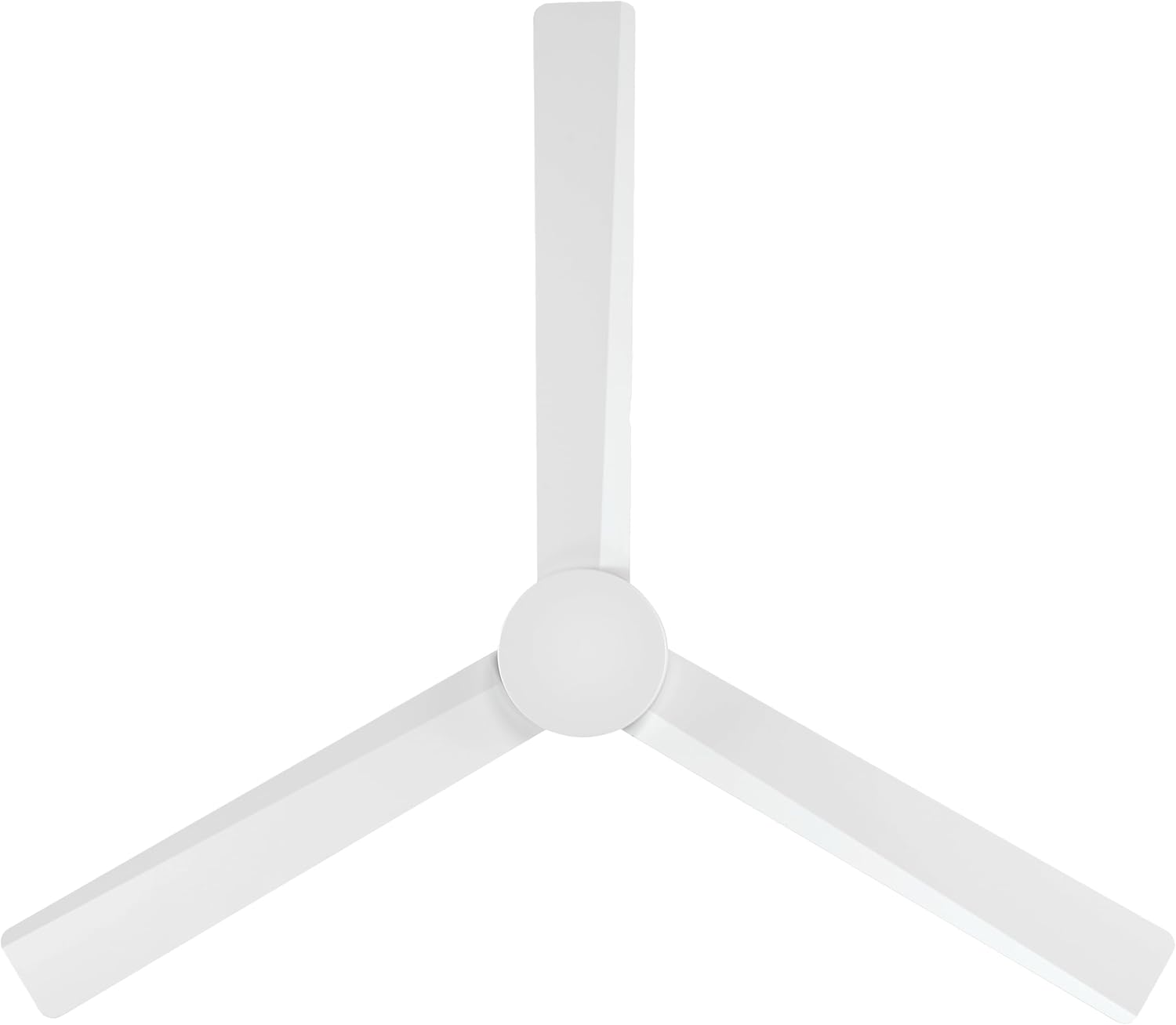 Minka Aire F624-WHF Roto XL 62' 3-Blades Ceiling Fan in Flat White Finish with Flat White Blades