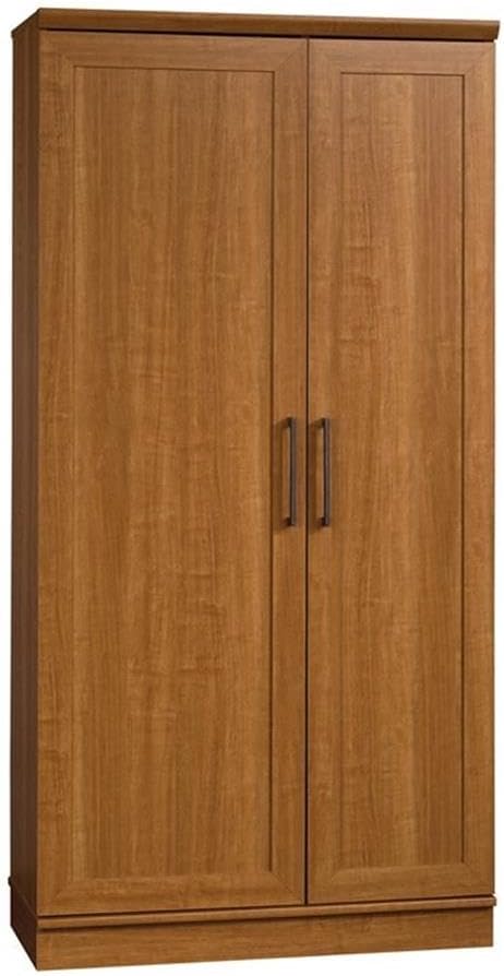 Sauder HomePlus Storage Cabinet/ Pantry cabinets, Sienna Oak finish
