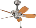 Kichler 300103NI 30-Inch Canfield Fan, Brushed Nickel