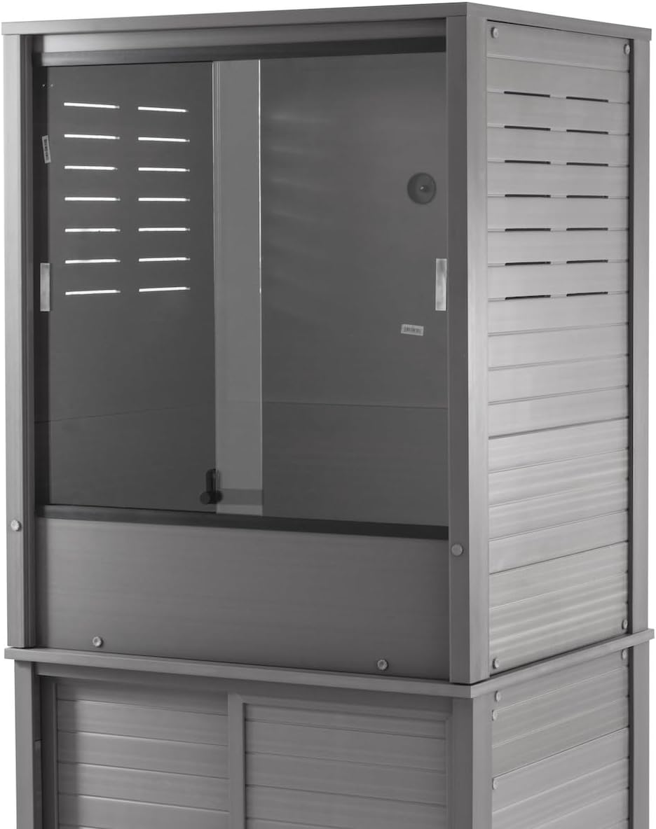 New Age Pet ECOFLEX Madagascar Vertical Chameleon Lounge and Stand in Grey