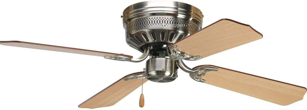 Progress Lighting AirPro Collection 42'' Four-Blade Hugger Ceiling Fan
