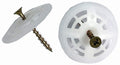 Insulation Board Washer with 1-5/8' Zinc Wood Fastener, 1000 Pieces per Box