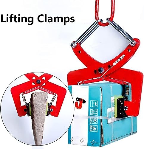 Adjustable Vertical Plate Clamp For Safe Handling Of Heavy-Duty Stone And Metal Plates(7IN)