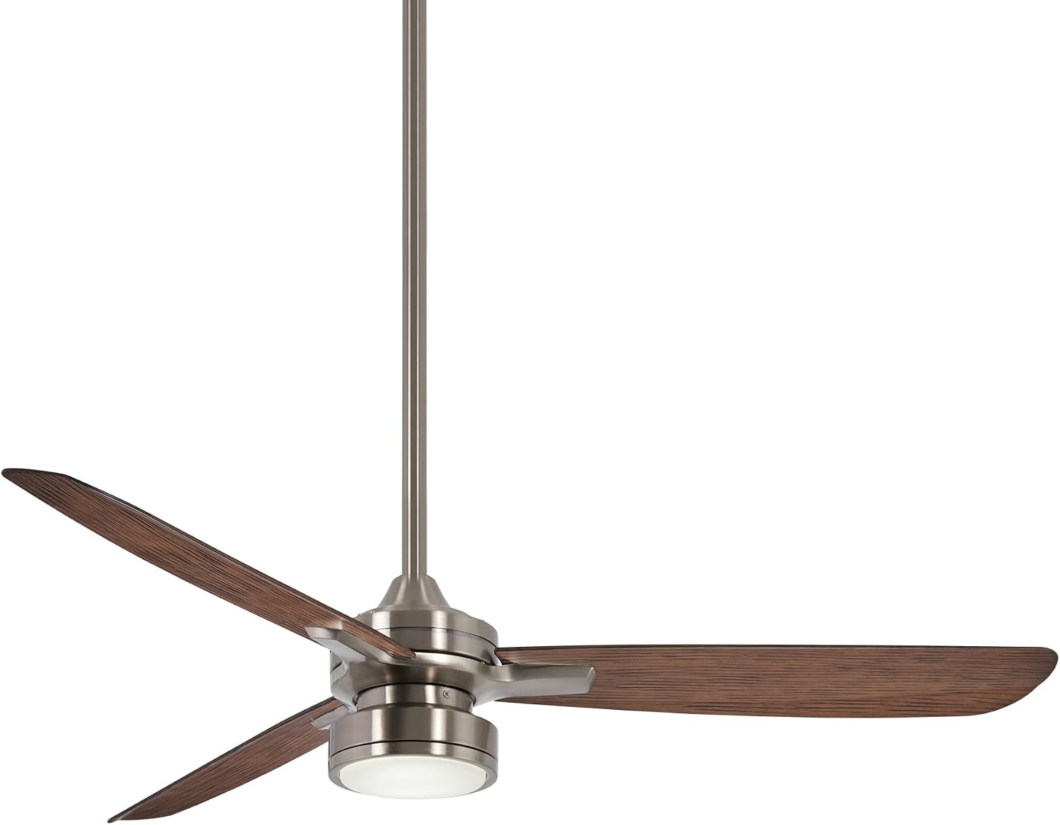 Minka-Aire F727-BN/MM, Rudolph 52' Ceiling Fan, Brushed Nickel Finish with Medium Maple Blades