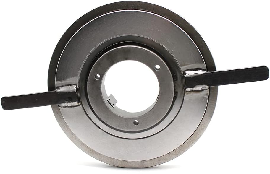 Welding Table Chuck, 3 Jaw Self-centering Welding Positioner Lathe Table Chuck 12-Inch Chuck Reversible Jaws(300MM) Woodworking Metalworking Clamp Chuck with 4 Inch/100mm Center Hole
