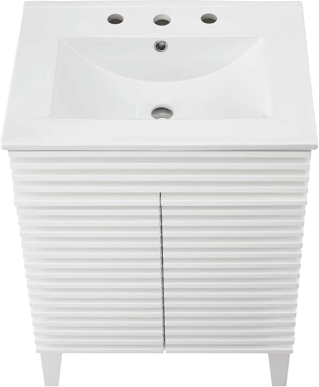Sink Vanity Cabinet, Wood, White, Modern Contemporary, Hotel Bedroom Bathroom Master Suite Guest