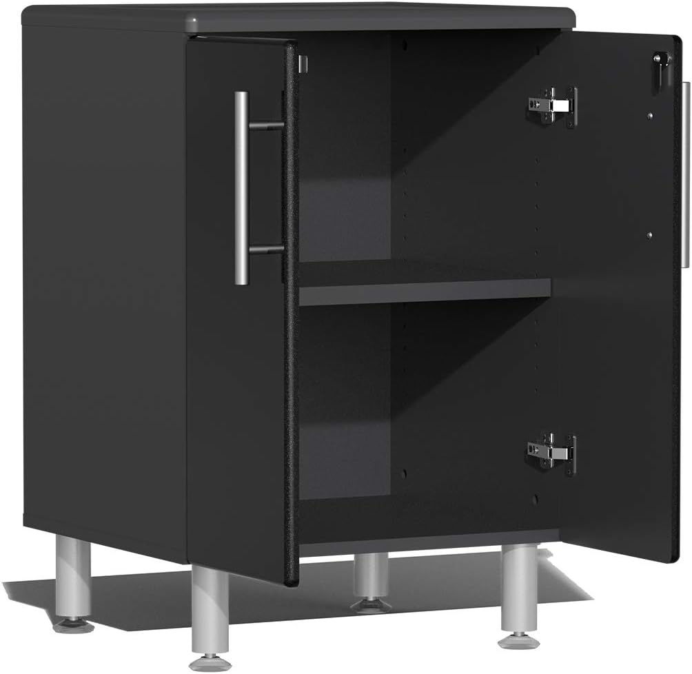 Ulti-MATE UG22050B 5-Piece Garage Cabinet Kit in Midnight Black Metallic