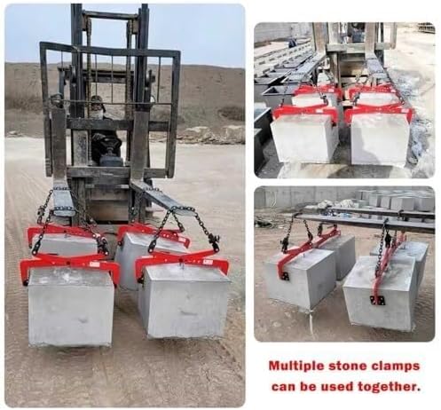 clamps Granite Slab Lifting Clamps Marble Heavy Duty Stone Carrying Clamp for Lift Handling Transporting vertical(12in)