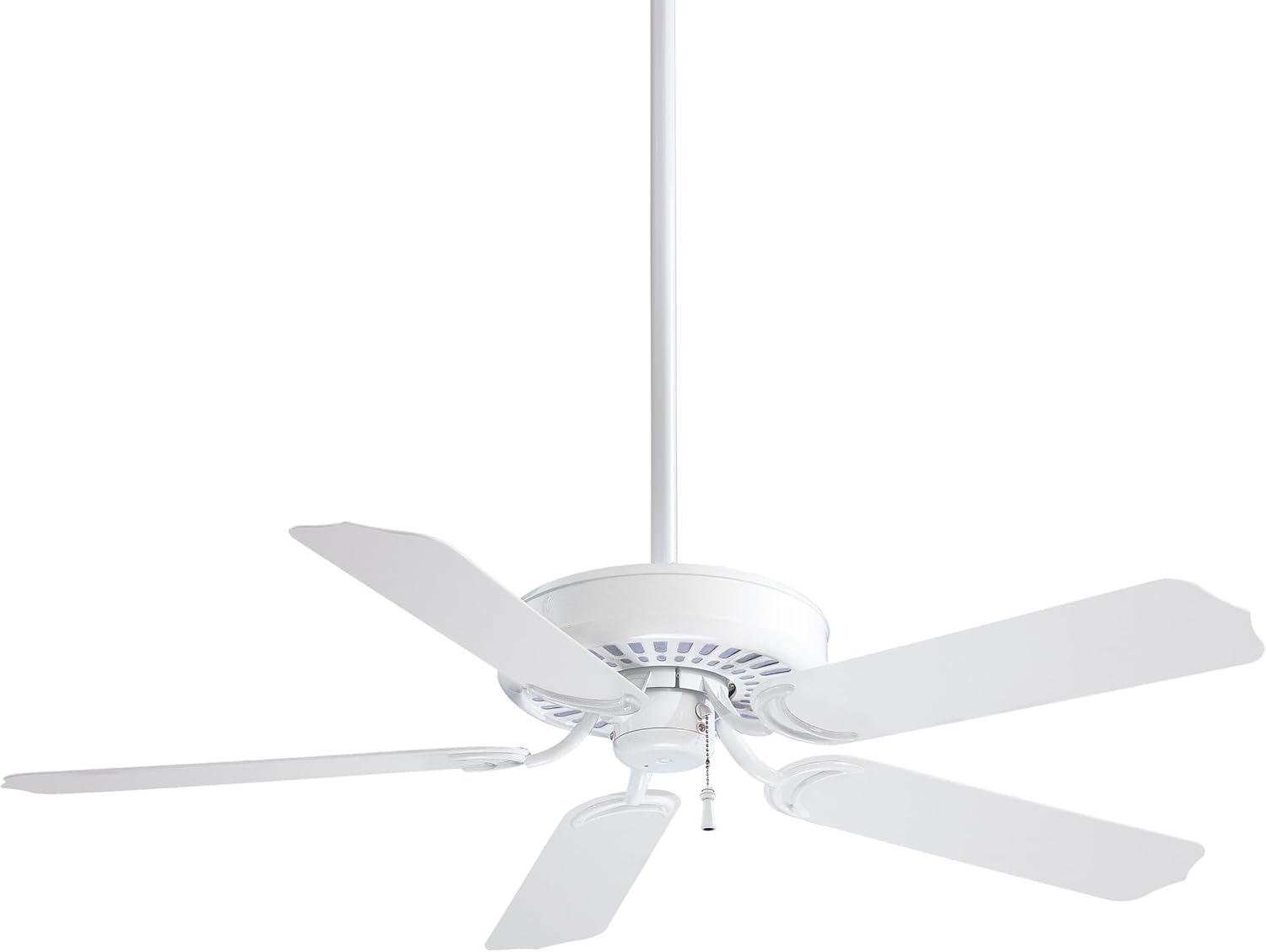 MINKA-AIRE F571-WH Sundance 52' 5-Blade Ceiling Fan in White Finish with White All Weather Blades