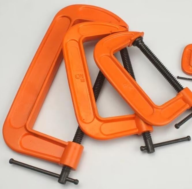 1pcs 1-12 Inches G Clip Fixing Heavy Duty Adjustable Metal Clamps Professional Carpentry C-clamp Wood Working Tools and Accessories