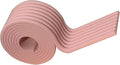 Soft Protective Foam Cushion,Corner Edge Protector,Wide Edge Protector Strip,W Shape,Roving Cove,for Different Size Furniture, Suitable for Home, Nursery,Professional Process(Pink,10M)