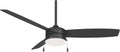 MINKA-AIRE F670L-CL Airetor III 54' 3-Blade LED Ceiling Fan in Coal Finish with Coal Blades and a White Frosted Glass