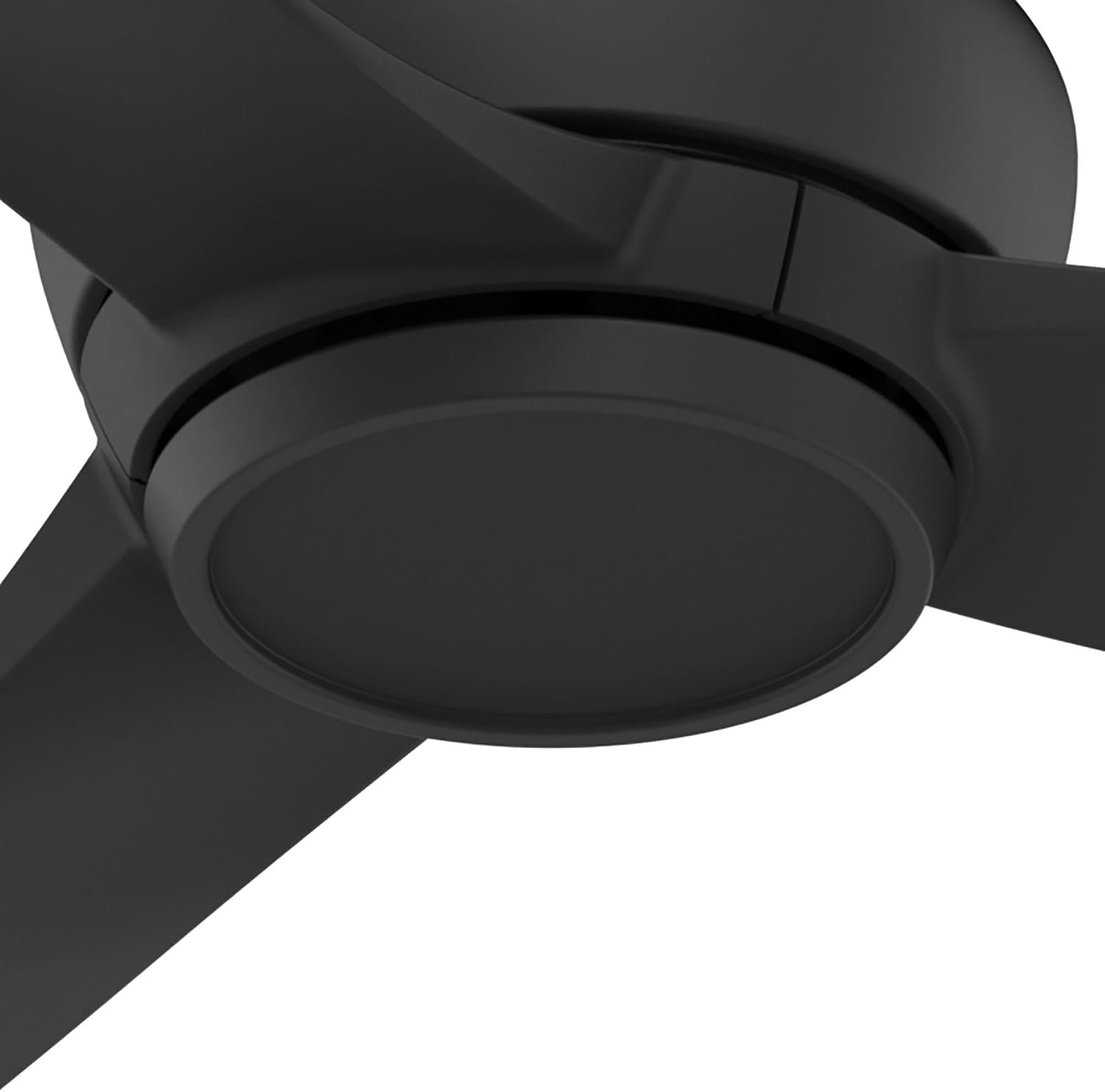 Hunter - Mazzini Indoor/Outdoor Ceiling Fan, Remote, 52-inch, Casual-style, 6-speed DC Motor, Energy Star, for porches, patios, sunrooms, bathrooms (Matte Black)
