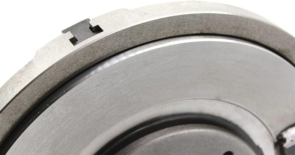 Welding Table Chuck, 3 Jaw Self-centering Welding Positioner Lathe Table Chuck 12-Inch Chuck Reversible Jaws(300MM) Woodworking Metalworking Clamp Chuck with 4 Inch/100mm Center Hole