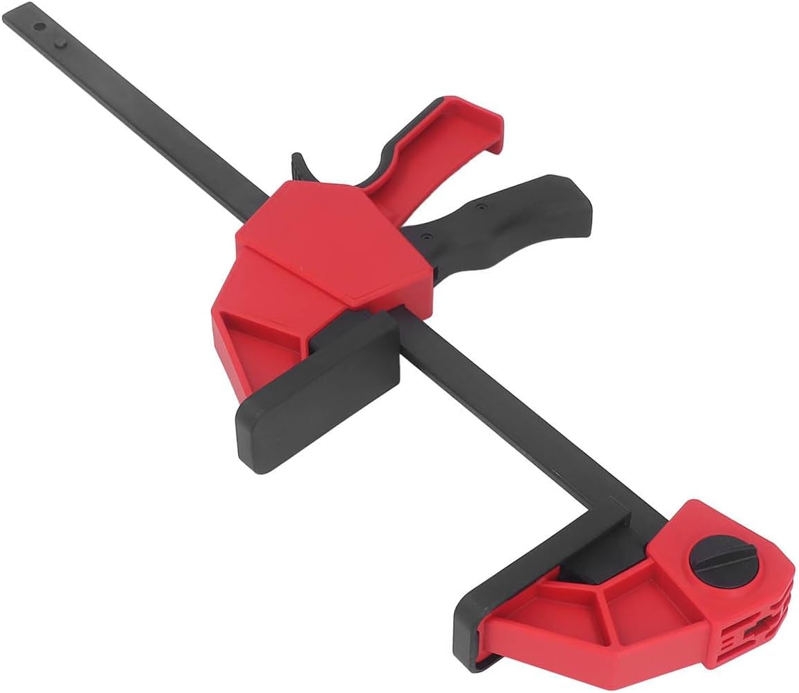 Bar Clamp, Woodworking Bar Clamp 12 Inch Quick Change Knob 235kg Clamping Force for Construction Site