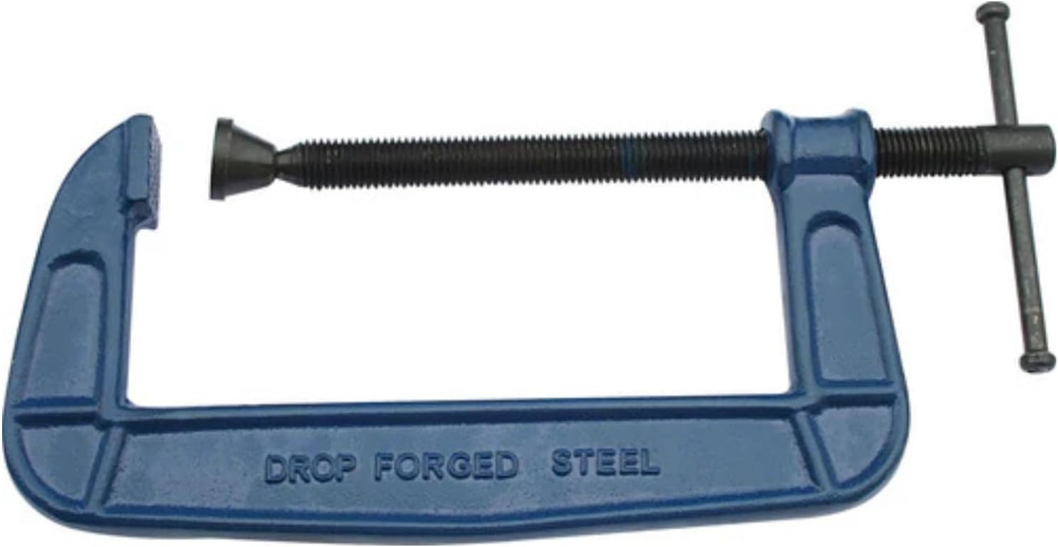 Drop Forged G Clamp for Heavy Duty Clamping and Metalworking Use Size: (12 Inch / 300mm)